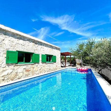 Villa Sagosde With Swimming Pool And Mini Golf Zagvozd Екстериор снимка